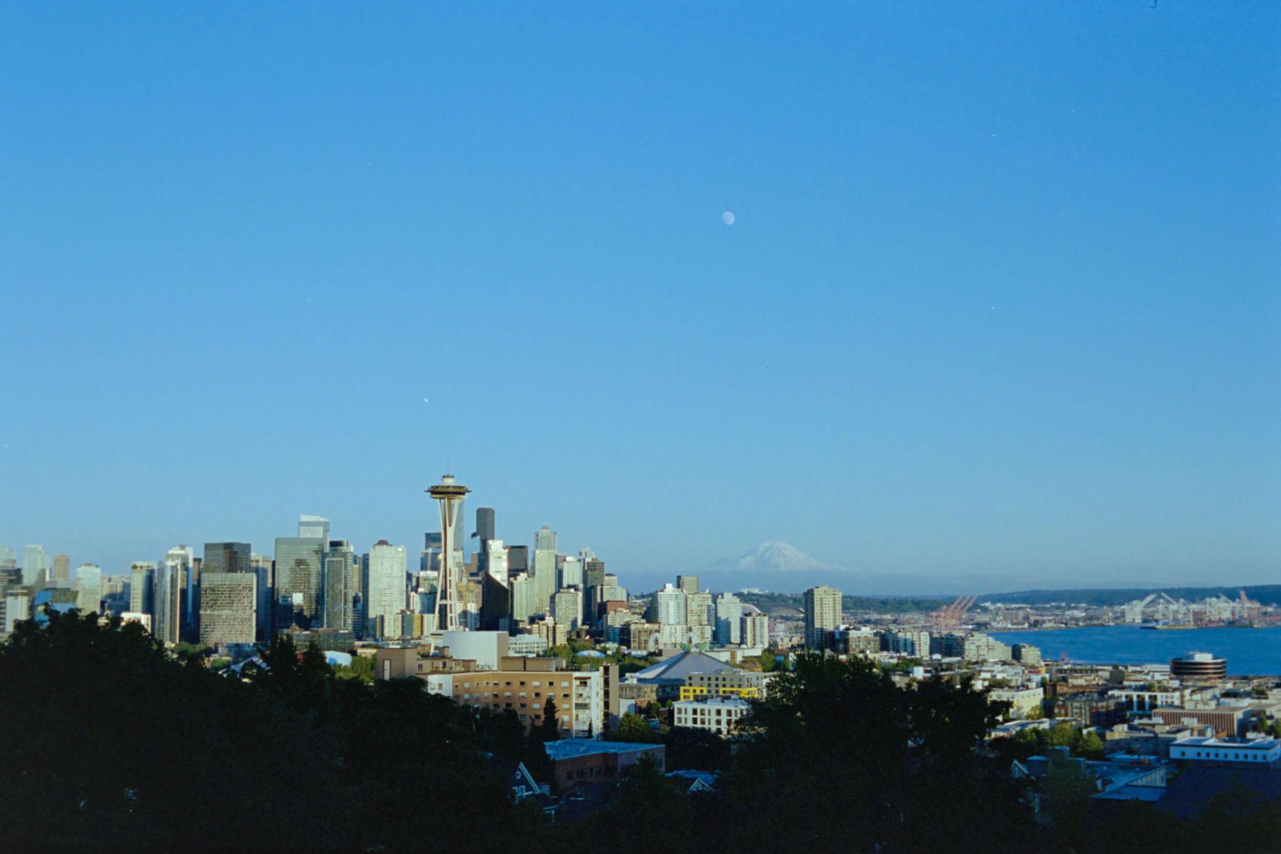 Seattle, shot on Portra 400